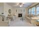 Spacious living room with fireplace and comfortable seating at 3312 Middlesboro Ave, Summerville, SC 29485
