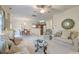 Open concept living space with adjacent dining area and kitchen at 3312 Middlesboro Ave, Summerville, SC 29485