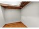 Empty closet with wood shelving and hardwood floors at 3687 Hilton Dr, Johns Island, SC 29455