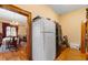 Galley kitchen with white and black appliances at 3687 Hilton Dr, Johns Island, SC 29455