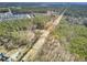 Aerial view of property and surroundings at 369 Groomsville Rd, Moncks Corner, SC 29461