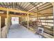 Spacious barn interior with ample storage and room for equipment at 369 Groomsville Rd, Moncks Corner, SC 29461