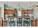 Updated kitchen with stainless steel appliances and breakfast bar at 369 Groomsville Rd, Moncks Corner, SC 29461