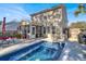 Spacious backyard with a refreshing pool and screened porch at 5099 Ballantine Dr, Summerville, SC 29485