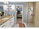 Bathroom with granite countertops and walk in shower at 5099 Ballantine Dr, Summerville, SC 29485
