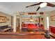 Game room with pool table, bar area, and decorative accents at 5099 Ballantine Dr, Summerville, SC 29485