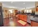 Kitchen with stainless steel appliances and hardwood floors at 5099 Ballantine Dr, Summerville, SC 29485