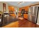 Kitchen features stainless steel appliances and granite countertops at 5099 Ballantine Dr, Summerville, SC 29485