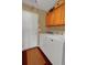 Laundry room with washer, dryer, and built-in cabinets at 5099 Ballantine Dr, Summerville, SC 29485