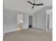 Spacious bedroom with carpet and ceiling fan at 5294 Seewee Rd, Awendaw, SC 29429
