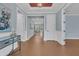 Bright and spacious entryway with hardwood floors and a view to the dining area at 559 Tidewater Chase Ln, Summerville, SC 29486