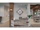 Community reception area with rustic wood accents at 559 Tidewater Chase Ln, Summerville, SC 29486