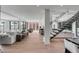 Open living space with hardwood floors and water views at 100 Murray Blvd, Charleston, SC 29401
