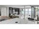 Open living space featuring water views and modern decor at 100 Murray Blvd, Charleston, SC 29401