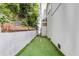 Private putting green in backyard, perfect for practicing your swing at 100 Murray Blvd, Charleston, SC 29401