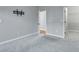 Bright bedroom with wall-mounted TV prewire and walk-in closet at 1034 Rosewood Ln, Mount Pleasant, SC 29464