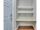 Inviting entryway with built-in shelves and desk at 1034 Rosewood Ln, Mount Pleasant, SC 29464