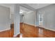 Living room with hardwood floors and access to patio at 1034 Rosewood Ln, Mount Pleasant, SC 29464