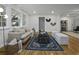 Spacious living area with hardwood floors and a neutral color palette at 1134 Mim Ave, Charleston, SC 29407