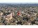 Aerial view of home and surrounding area at 1449 Waterside Ct, Mount Pleasant, SC 29464