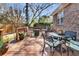 Spacious backyard deck with dining and seating areas at 1449 Waterside Ct, Mount Pleasant, SC 29464