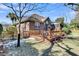 Brick home with deck and fenced backyard at 1449 Waterside Ct, Mount Pleasant, SC 29464