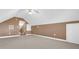 Bonus room featuring vaulted ceiling and carpet at 1449 Waterside Ct, Mount Pleasant, SC 29464
