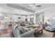 Open living room with kitchen views and comfortable sectional sofa at 2020 Parish House Cir, Johns Island, SC 29455