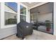 Outdoor patio with Weber grill and access to a screened porch at 2020 Parish House Cir, Johns Island, SC 29455