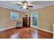 Bedroom with hardwood floors, a chair, and dresser at 2216 S Dallerton Cir, Charleston, SC 29414