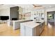 Spacious kitchen boasts modern island, stainless steel appliances, and ample cabinetry at 2737 Sarazen Dr, Mount Pleasant, SC 29466