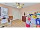Spacious bedroom with hardwood floors, lots of natural light and lots of unpacked boxes at 2757 Jobee Dr # 1101, Charleston, SC 29414