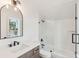 Bathroom with tub, shower, and modern vanity at 3917 Delinger Dr, Mount Pleasant, SC 29466
