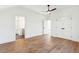 Bright and airy bedroom with hardwood floors and access to a bathroom at 3917 Delinger Dr, Mount Pleasant, SC 29466