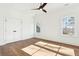 Bright bedroom with hardwood floors and large windows at 3917 Delinger Dr, Mount Pleasant, SC 29466
