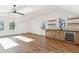 Bonus room with wet bar and hardwood floors at 3917 Delinger Dr, Mount Pleasant, SC 29466