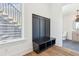 Entryway with built-in bench and shoe storage at 3917 Delinger Dr, Mount Pleasant, SC 29466