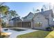 Gray two-story home with screened porch and pool at 3917 Delinger Dr, Mount Pleasant, SC 29466