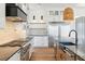 Modern kitchen with stainless steel appliances and custom cabinetry at 3917 Delinger Dr, Mount Pleasant, SC 29466