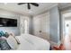 King bedroom with hardwood floors and large closet at 4001 Palm Blvd, Isle of Palms, SC 29451