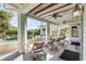 Spacious deck with lounge chairs, offering scenic pool views at 4001 Palm Blvd, Isle of Palms, SC 29451