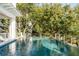 Infinity pool with tranquil setting at 4001 Palm Blvd, Isle of Palms, SC 29451