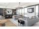Modern community room with comfortable seating and a kitchenette at 5 Gadsdenboro St # 410, Charleston, SC 29401