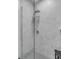 Large walk-in shower with double shower heads at 5 Gadsdenboro St # 410, Charleston, SC 29401