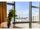 Stunning city views from a large window at 5 Gadsdenboro St # 410, Charleston, SC 29401