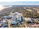 Aerial view of coastal community near beach and golf course at 5804 Palmetto Dr # A-405/407, Isle of Palms, SC 29451