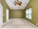 Bright bedroom with neutral walls and carpet flooring at 7468 Northgate Dr, Hanahan, SC 29410