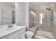 Bathroom with shower and single vanity at 760 Myrtle Branch St, Summerville, SC 29486