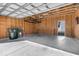 Unfinished garage interior with overhead storage at 760 Myrtle Branch St, Summerville, SC 29486
