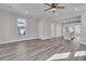 Bright living room with hardwood floors and open concept at 760 Myrtle Branch St, Summerville, SC 29486